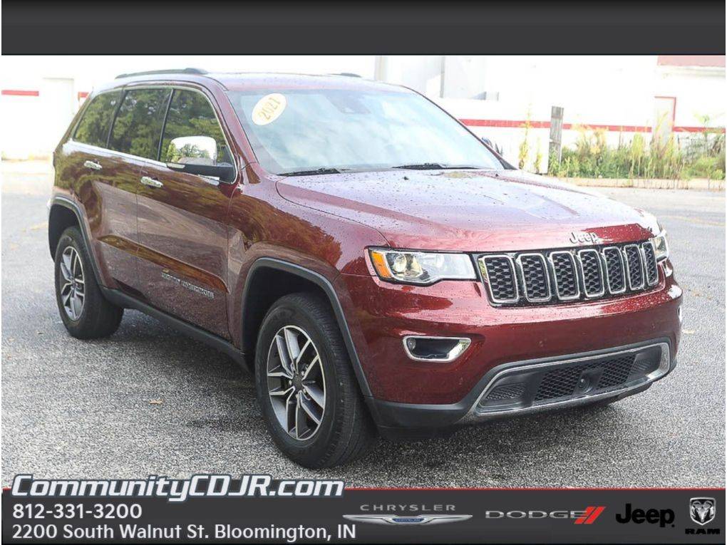 2021 Jeep Grand Cherokee WK Limited — SUV — 85,026 mi — Bloomington, IN