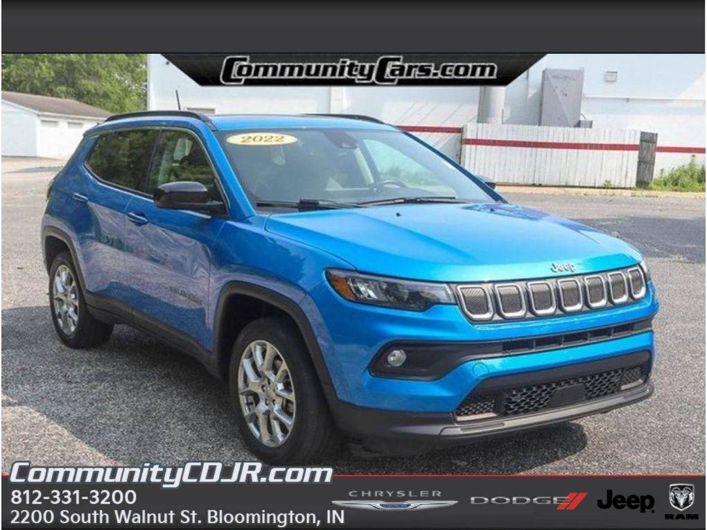 2022 Jeep Compass Latitude Lux — SUV — 35,753 mi — Bloomington, IN