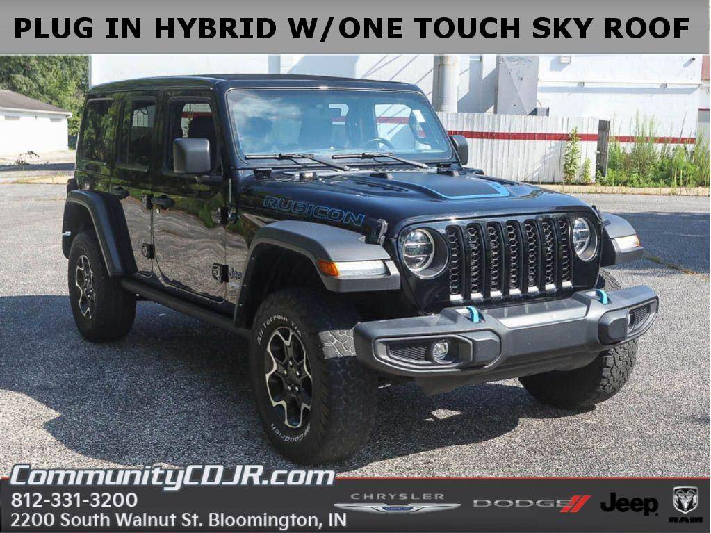 2022 Jeep Wrangler Rubicon 4xe — SUV — 30,896 mi — Bloomington, IN