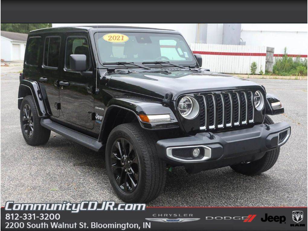 2021 Jeep Wrangler Sahara 4xe — SUV — 41,614 mi — Bloomington, IN