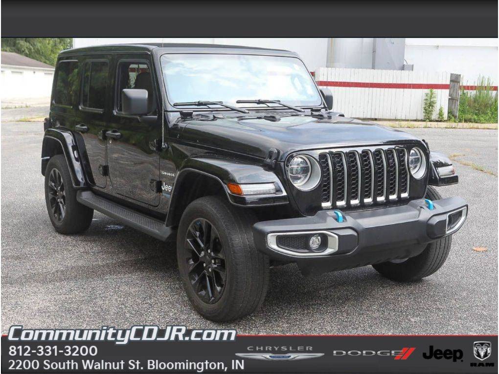 2022 Jeep Wrangler Sahara 4xe — SUV — 46,371 mi — Bloomington, IN