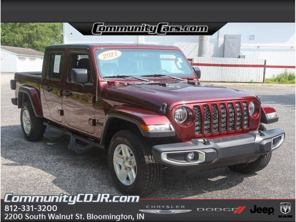 2021 Jeep Gladiator Sport S — Pickup Truck — 63,279 mi — Bloomington, IN