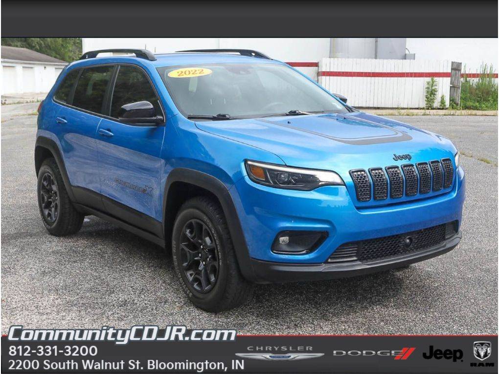 2022 Jeep Cherokee X — SUV — 36,813 mi — Bloomington, IN
