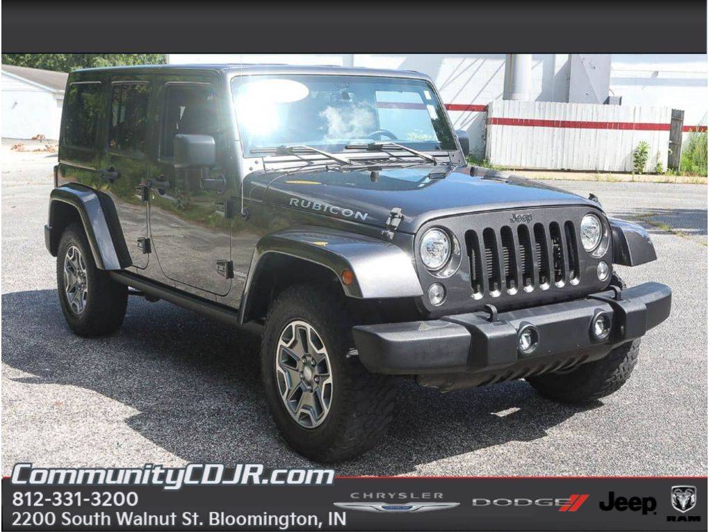 2017 Jeep Wrangler Rubicon — SUV — 56,650 mi — Bloomington, IN