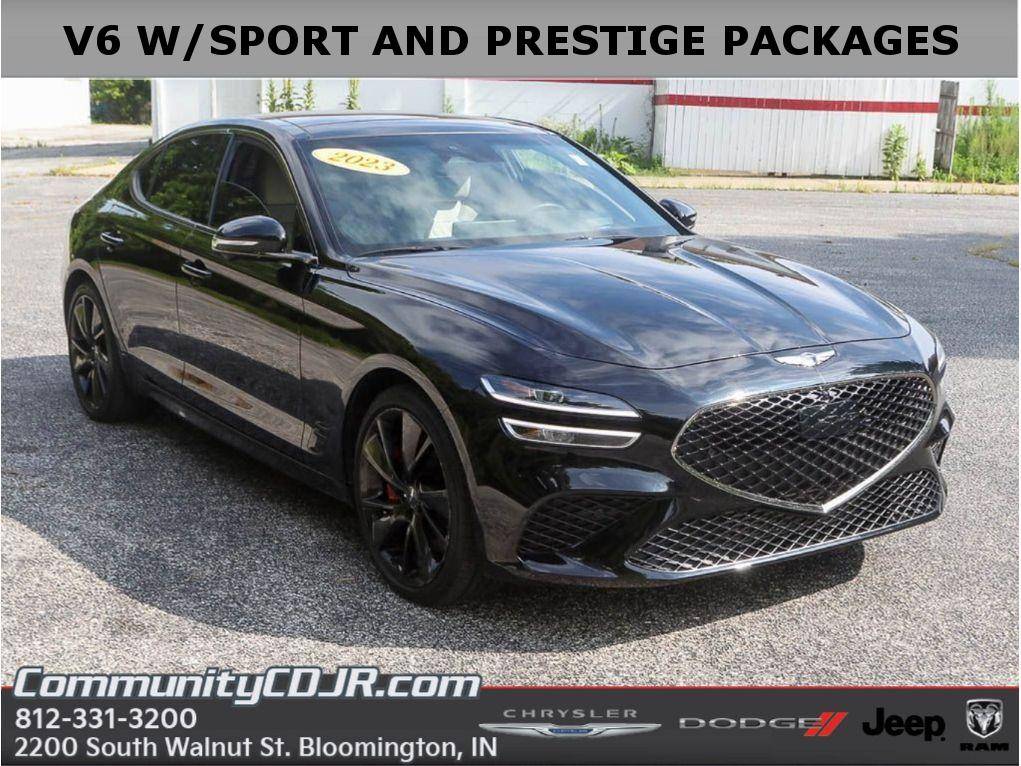 2023 Genesis G70 3.3T — Sedan — 52,092 mi — Bloomington, IN