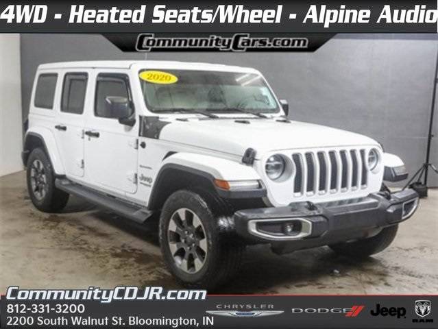 2020 Jeep Wrangler Sahara — SUV — 52,186 mi — Bloomington, IN