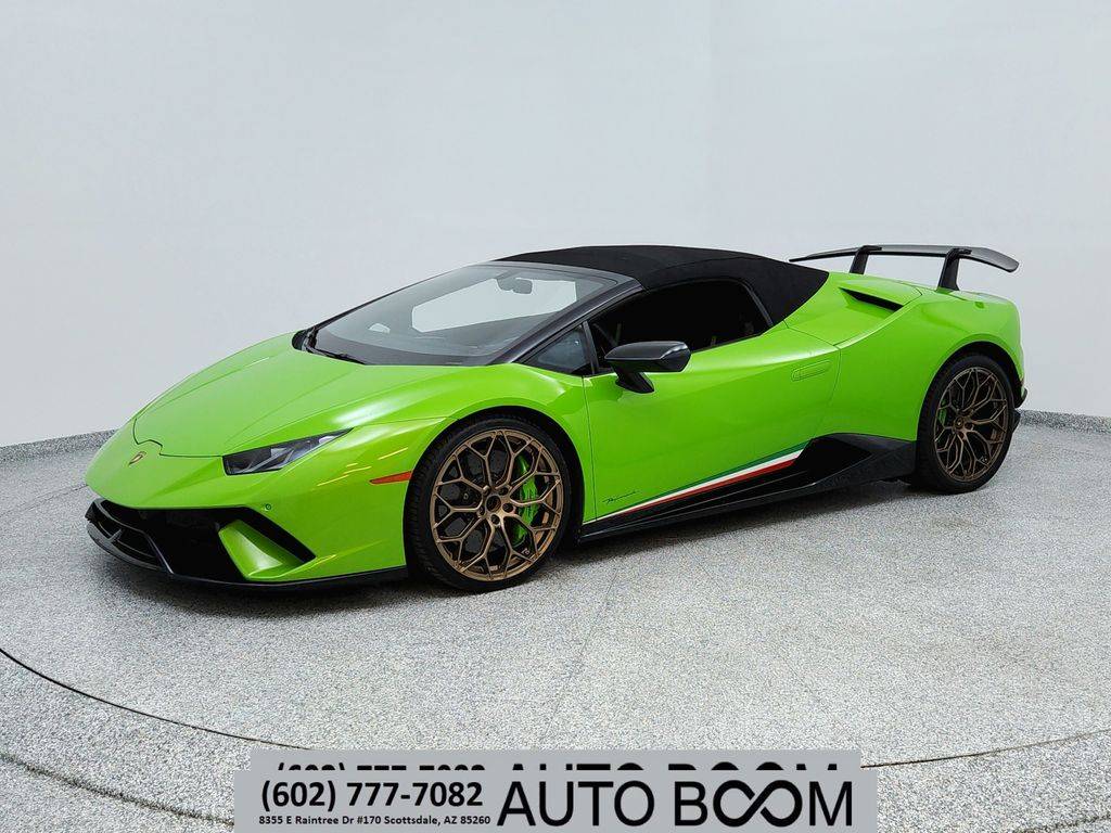 2019 Lamborghini Huracan Performante — Convertible — 25,000 mi — Scottsdale, AZ