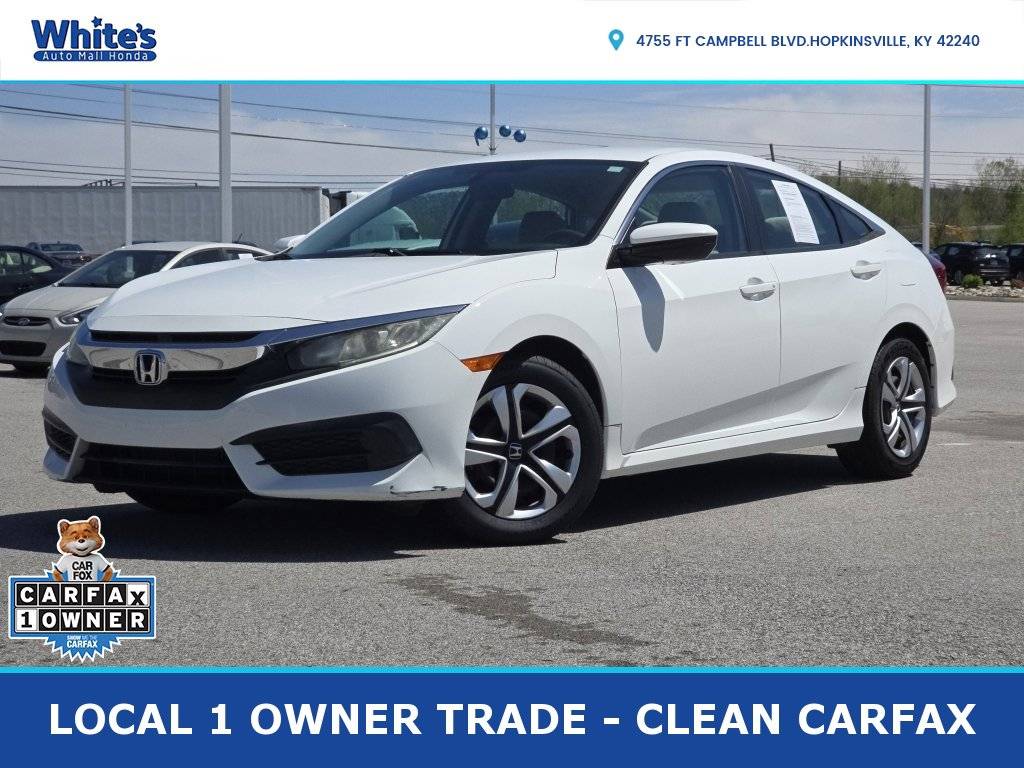 2016 Honda Civic LX — Sedan — 136,892 mi — Hopkinsville, KY