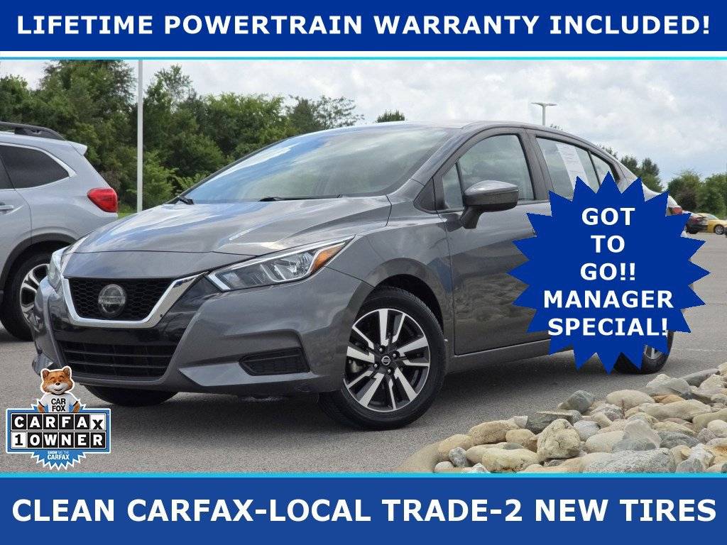 2021 Nissan Versa SV — Sedan — 60,792 mi — Hopkinsville, KY