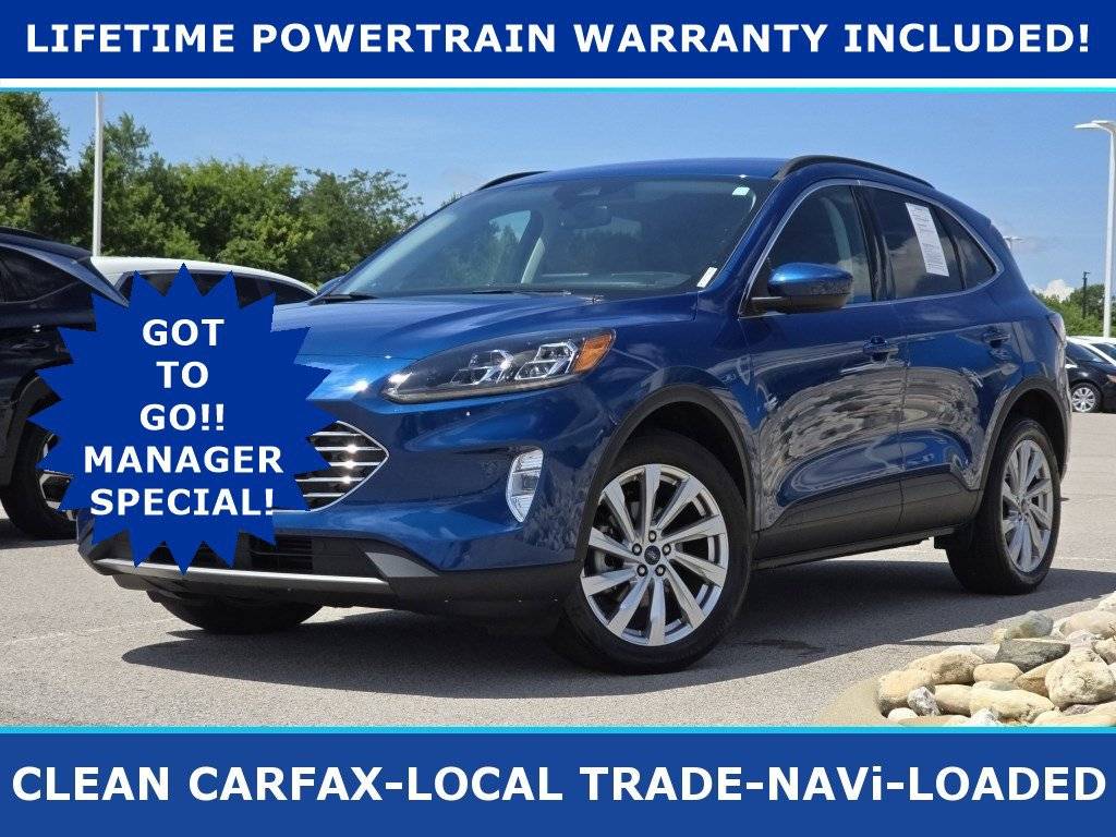 2022 Ford Escape Titanium — SUV — 21,338 mi — Hopkinsville, KY