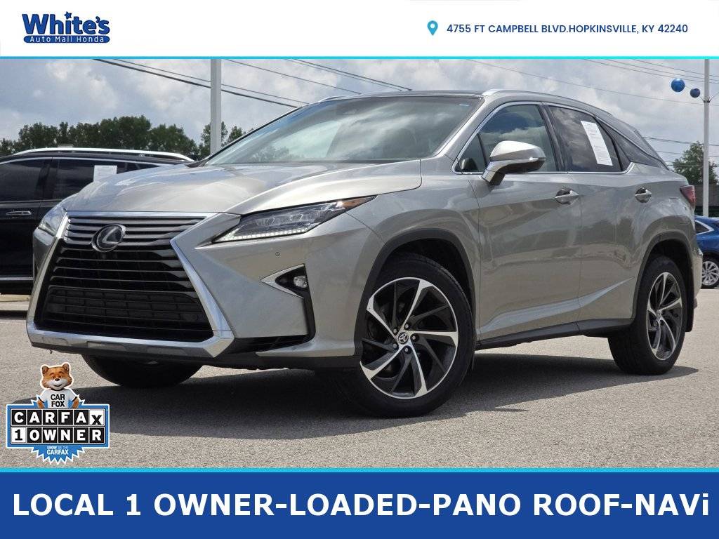 2019 Lexus RX RX 350 — SUV — 107,443 mi — Hopkinsville, KY