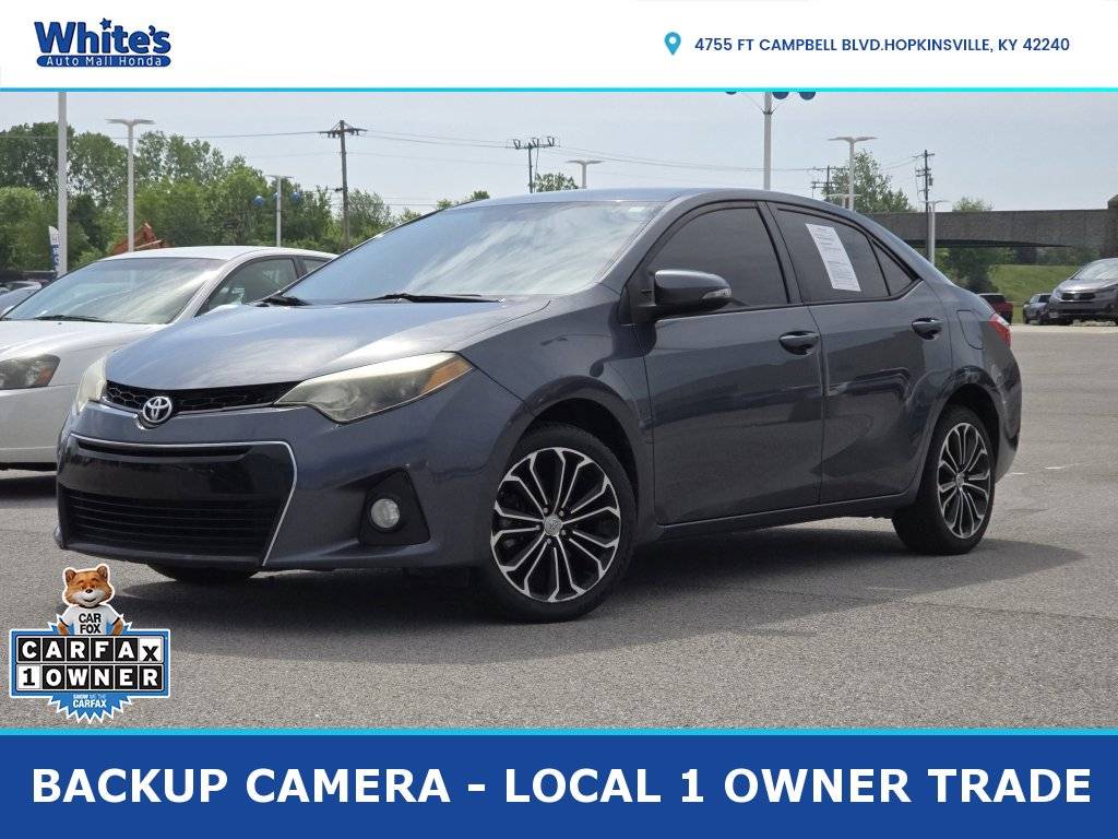 2015 Toyota Corolla S — Sedan — 198,505 mi — Hopkinsville, KY