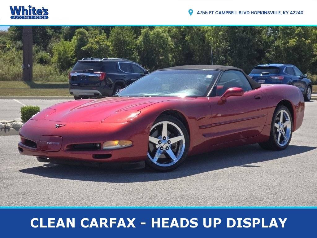 2002 Chevrolet Corvette Base — Convertible — 76,529 mi — Hopkinsville, KY