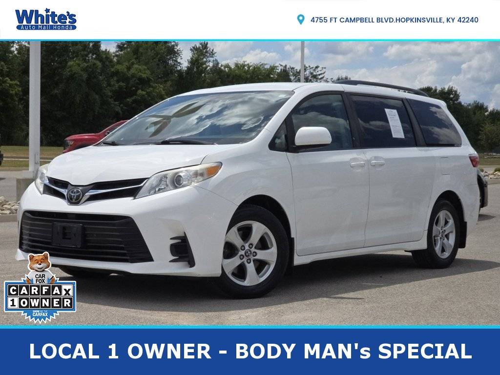 2018 Toyota Sienna LE — Minivan — 134,368 mi — Hopkinsville, KY