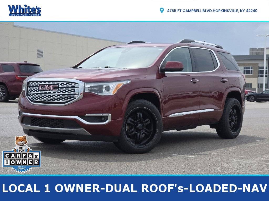 2017 GMC Acadia Denali — SUV — 109,400 mi — Hopkinsville, KY