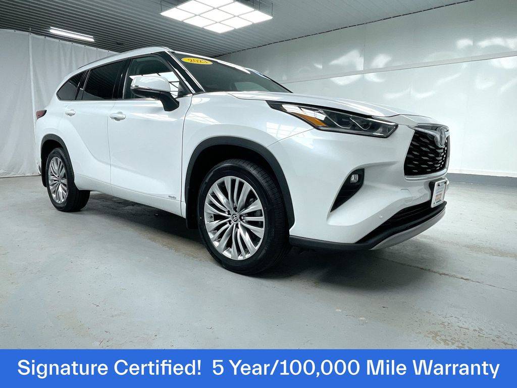 2023 Toyota Highlander Hybrid Platinum — SUV — 28,169 mi — East Swanzey, NH