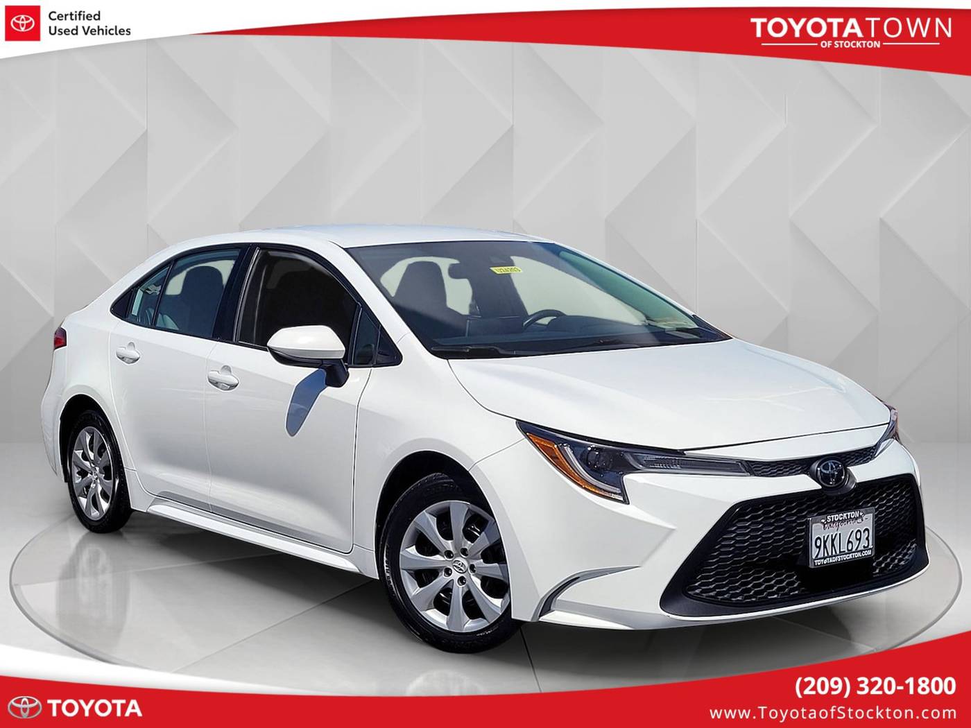 2021 Toyota Corolla LE — Sedan — 61,701 mi — Stockton, CA