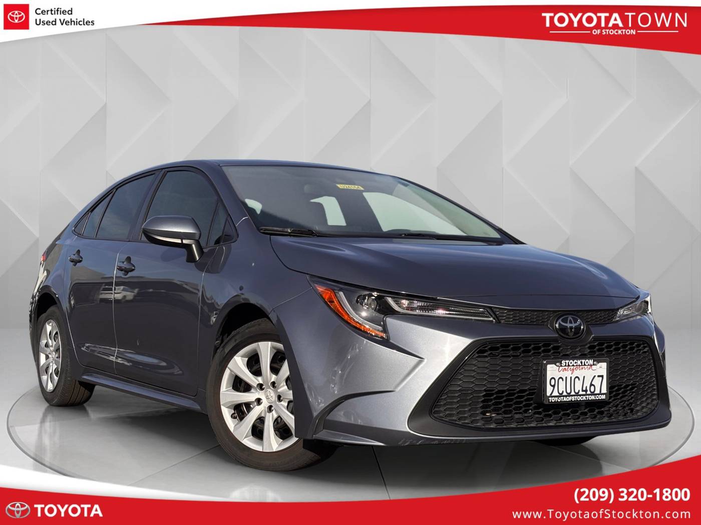 2022 Toyota Corolla LE — Sedan — 24,682 mi — Stockton, CA