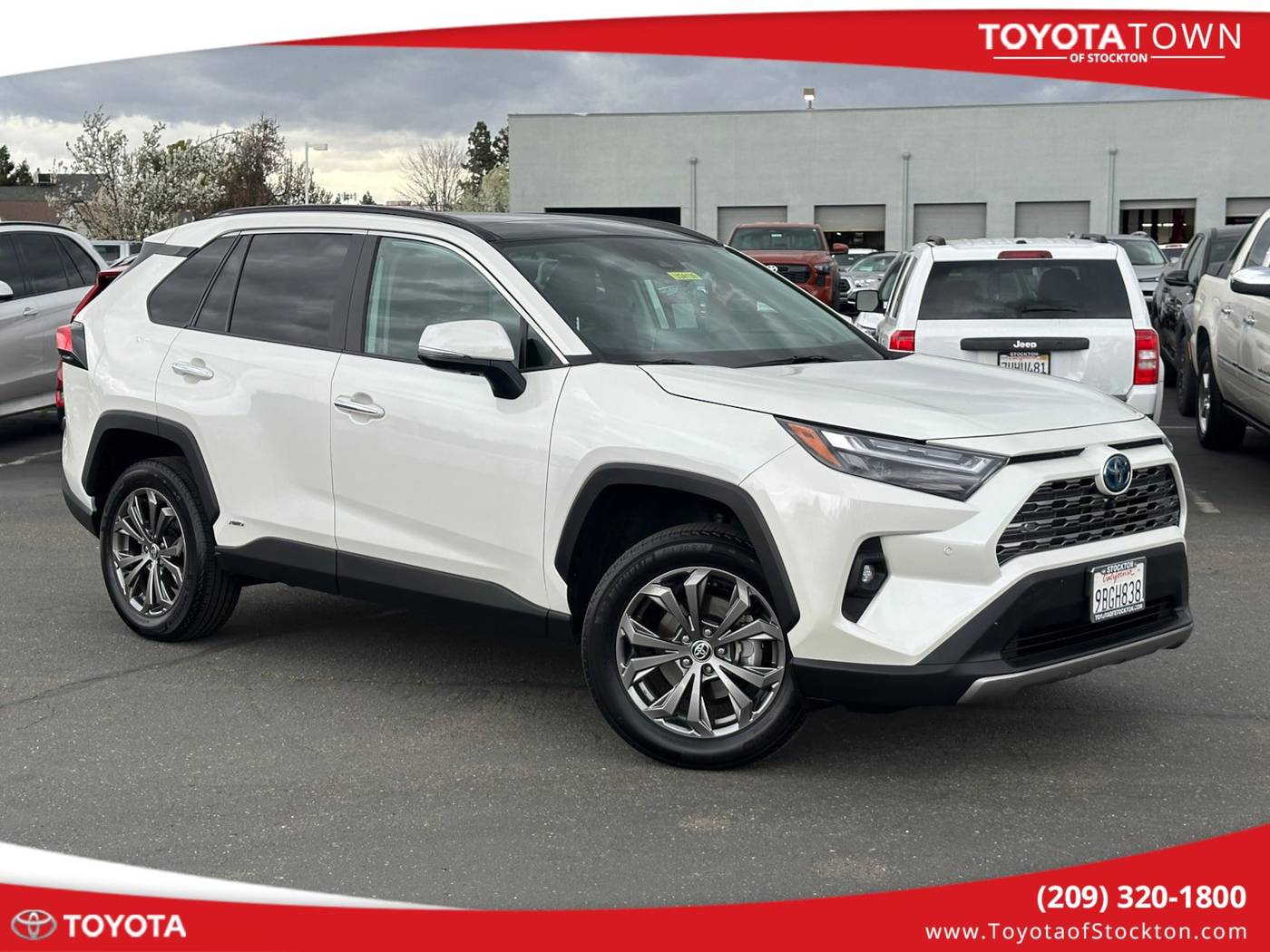 2022 Toyota RAV4 Hybrid Limited — SUV — 25,639 mi — Stockton, CA