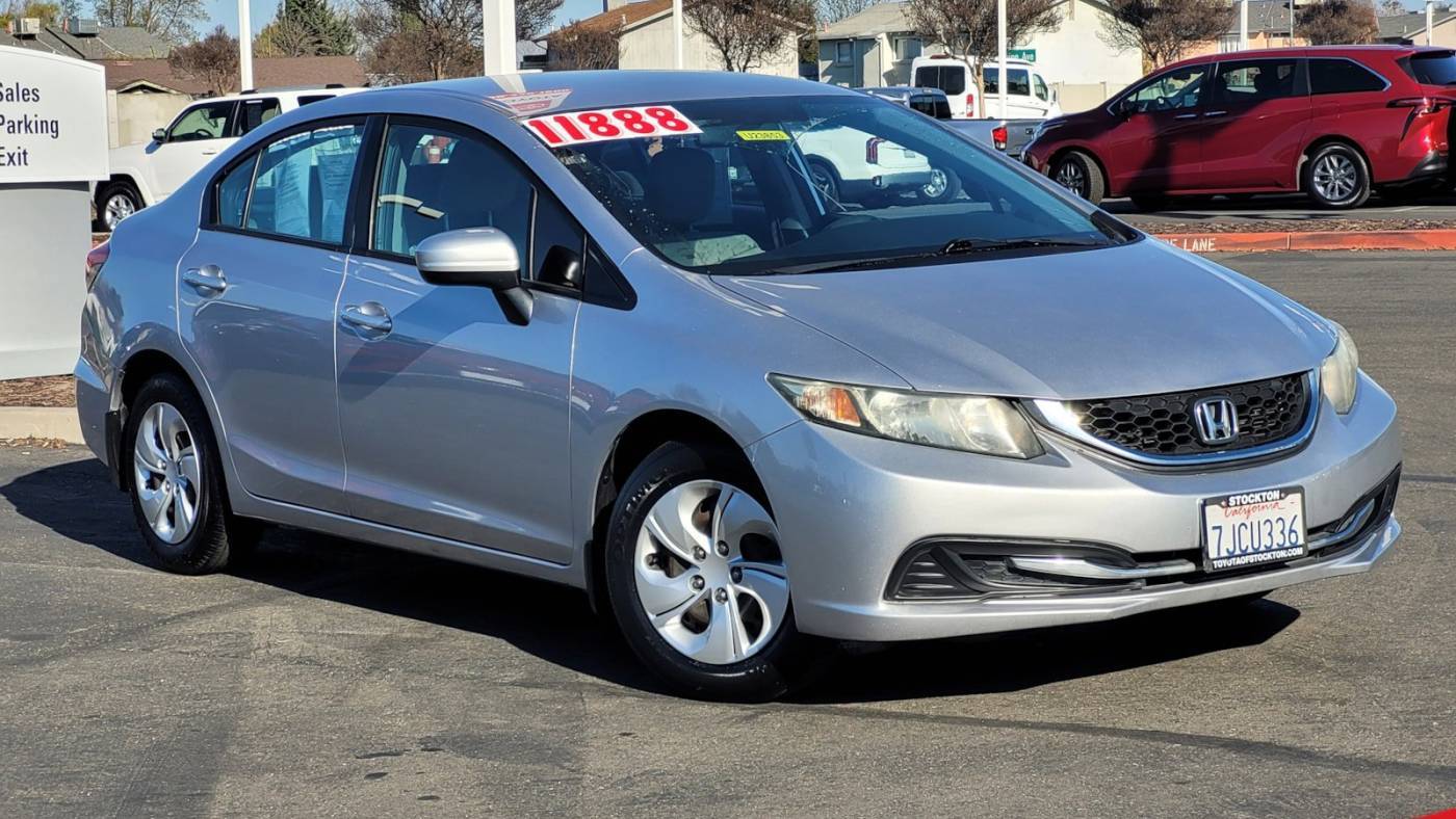 2014 Honda Civic LX — Sedan — 128,652 mi — Stockton, CA