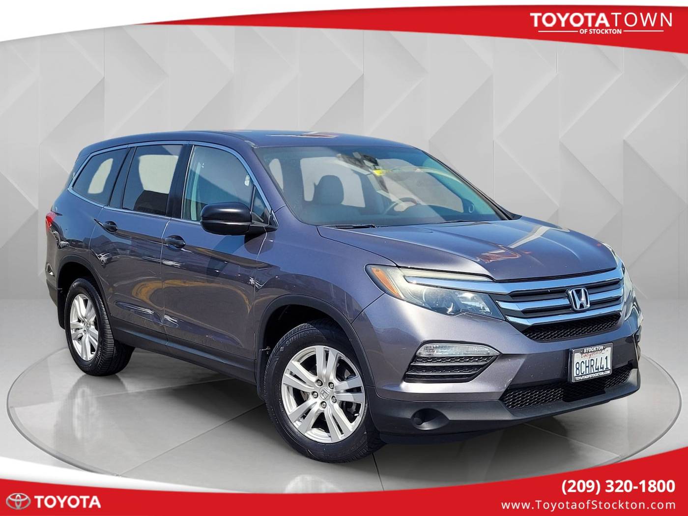 2016 Honda Pilot LX — SUV — 86,452 mi — Stockton, CA