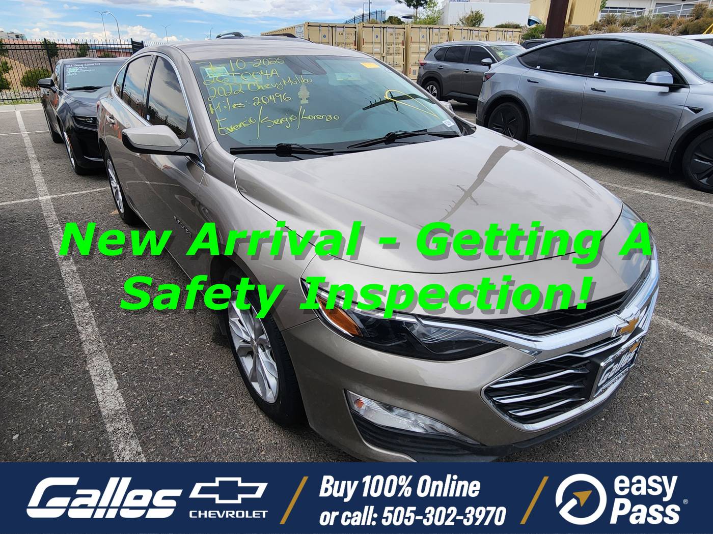2022 Chevrolet Malibu LT — Sedan — 20,496 mi — Albuquerque, NM