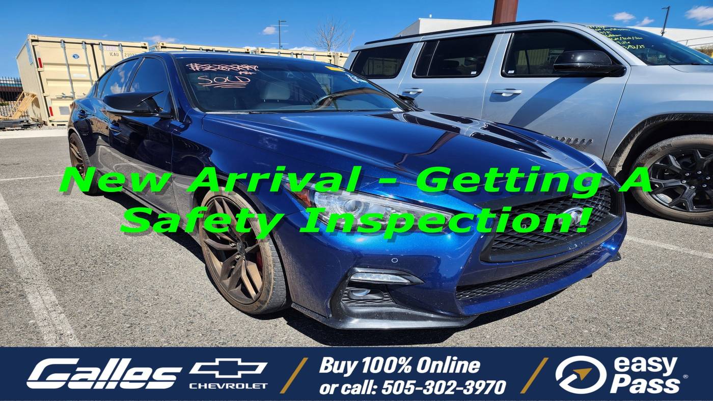 2019 INFINITI Q50 RED SPORT 400 — Sedan — 55,312 mi — Albuquerque, NM