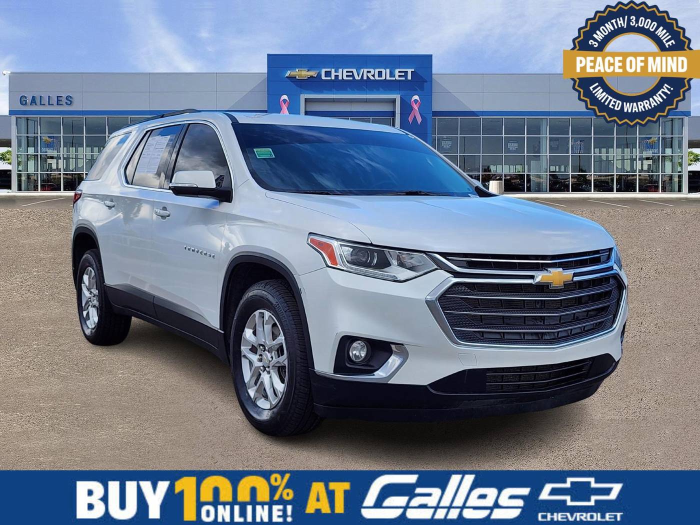 2021 Chevrolet Traverse LT Cloth — SUV — 70,126 mi — Albuquerque, NM
