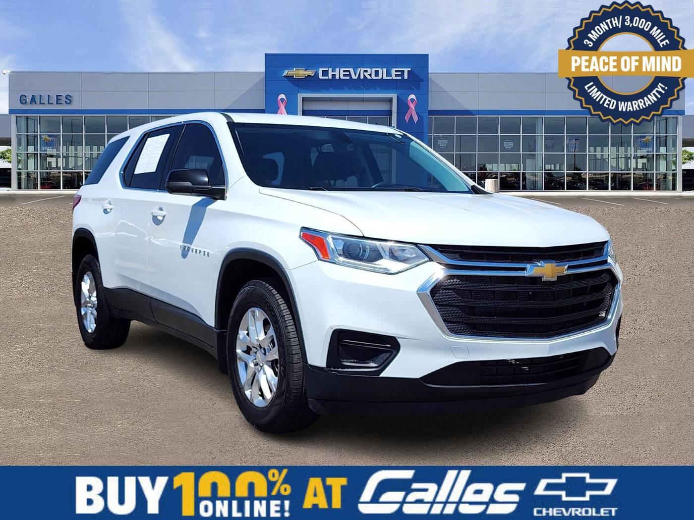 2021 Chevrolet Traverse LS — SUV — 112,088 mi — Albuquerque, NM