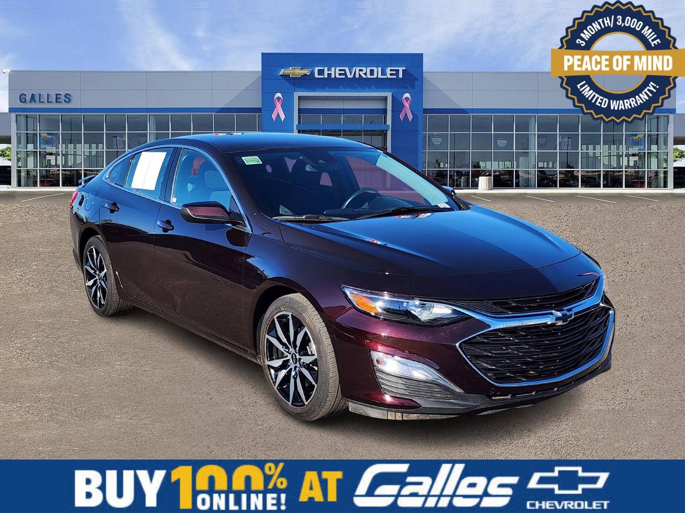 2021 Chevrolet Malibu RS — Sedan — 26,587 mi — Albuquerque, NM
