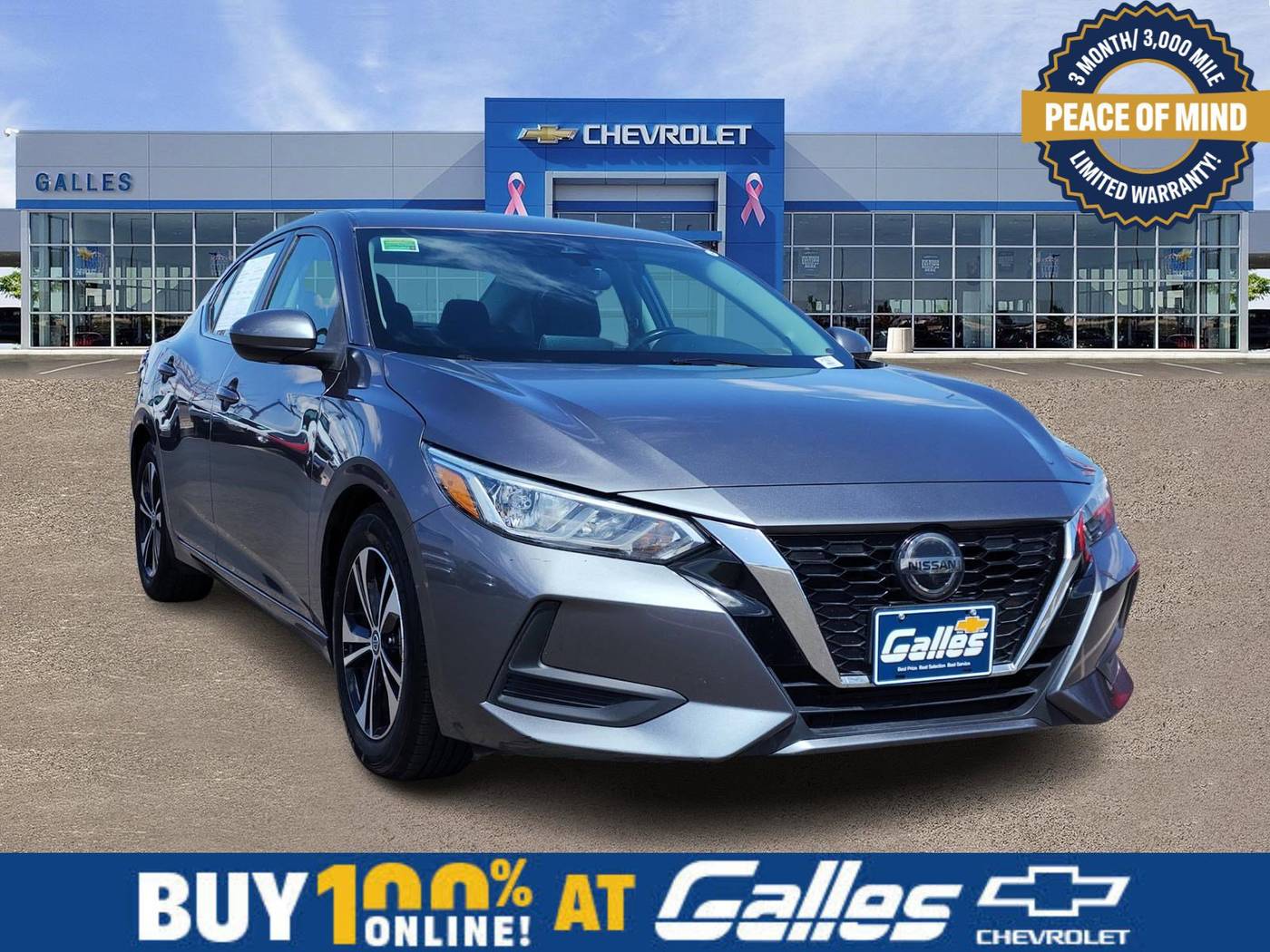 2021 Nissan Sentra SV — Sedan — 56,586 mi — Albuquerque, NM
