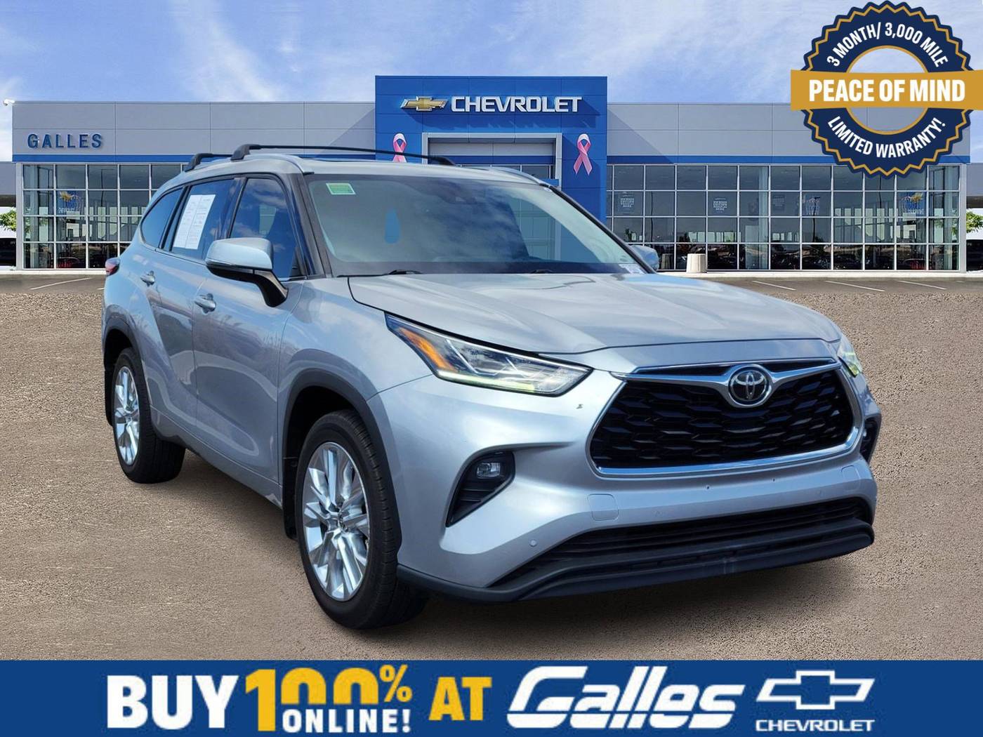 2020 Toyota Highlander Limited — SUV — 61,346 mi — Albuquerque, NM