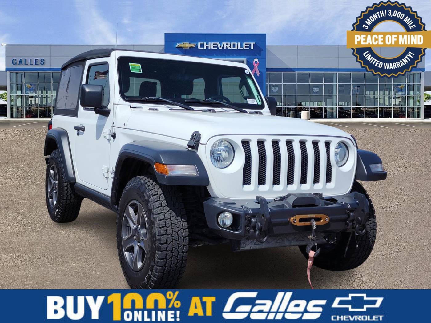 2019 Jeep Wrangler Sport S — SUV — 61,889 mi — Albuquerque, NM