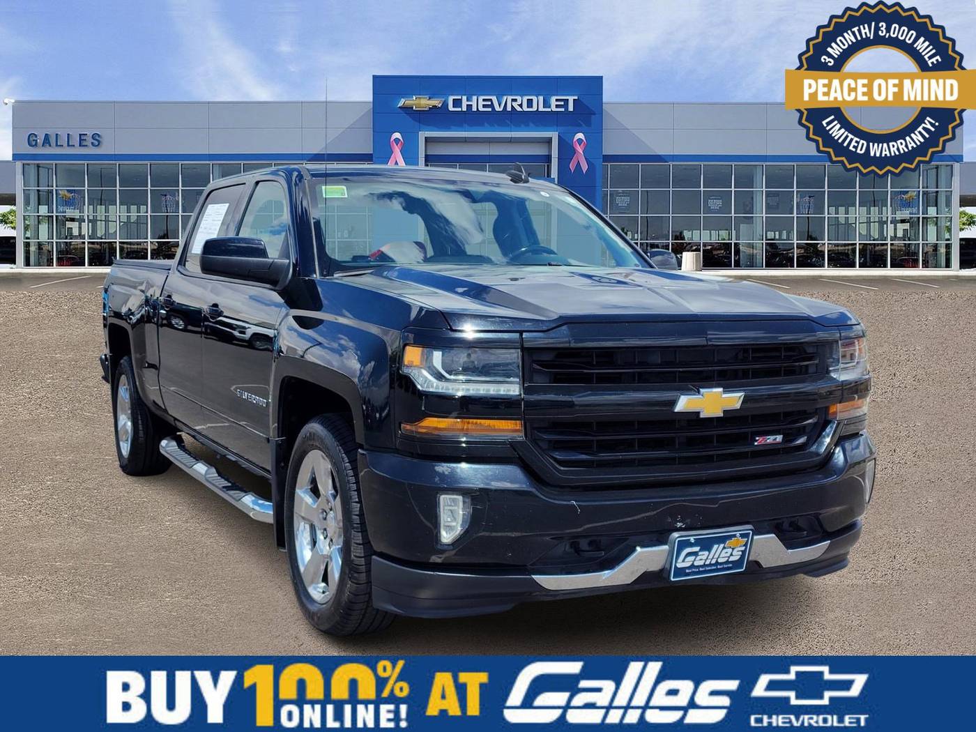 2017 Chevrolet Silverado 1500 LT — Pickup Truck — 98,980 mi — Albuquerque, NM