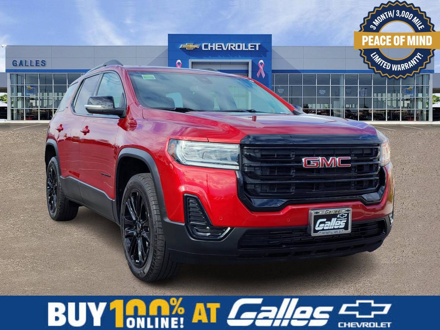 2023 GMC Acadia SLE — SUV — 21,620 mi — Albuquerque, NM
