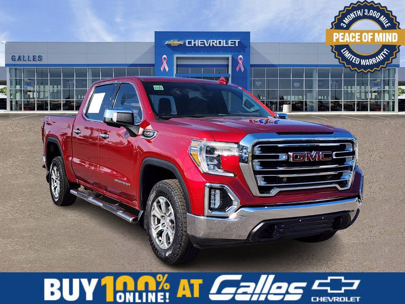 2019 GMC Sierra 1500 SLT — Pickup Truck — 91,535 mi — Albuquerque, NM