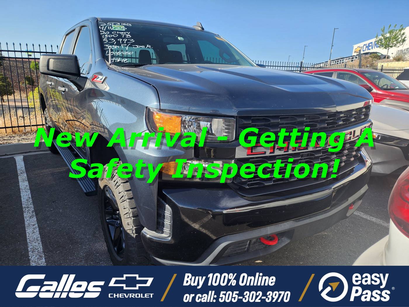 2020 Chevrolet Silverado 1500 Custom Trail Boss — Pickup Truck — 53,993 mi — Albuquerque, NM