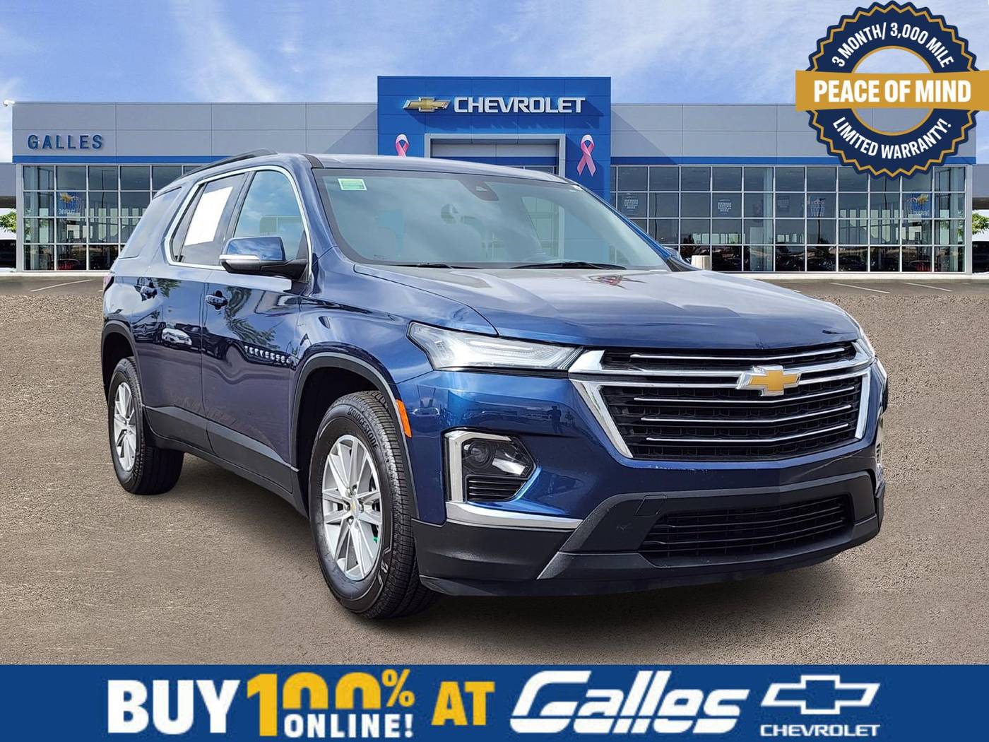 2022 Chevrolet Traverse LT Cloth — SUV — 37,102 mi — Albuquerque, NM