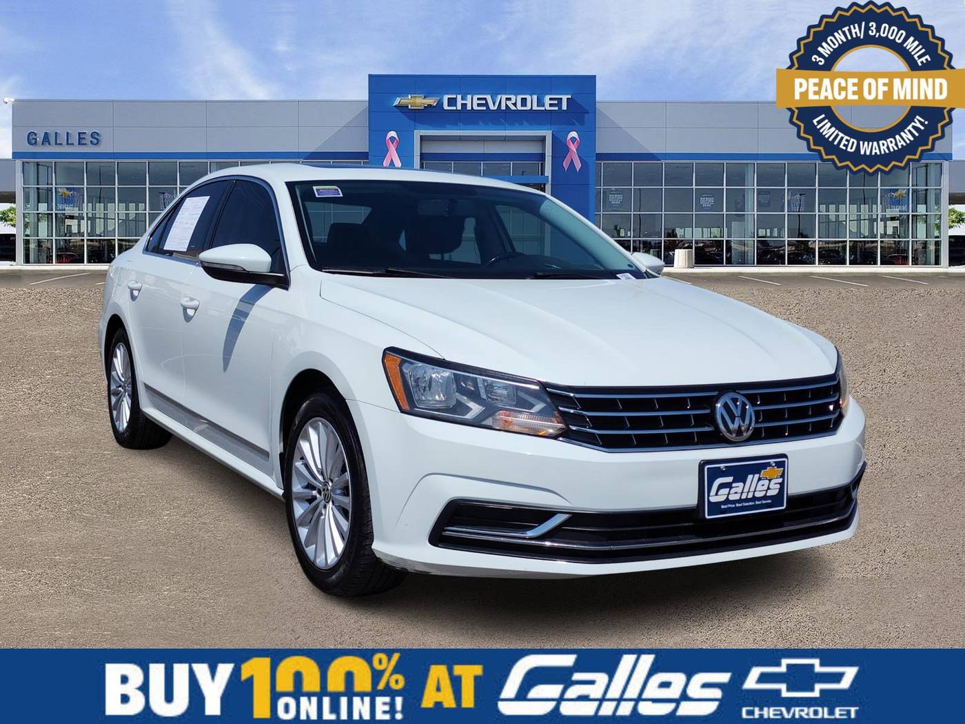 2017 Volkswagen Passat 1.8T SE — Sedan — 74,946 mi — Albuquerque, NM
