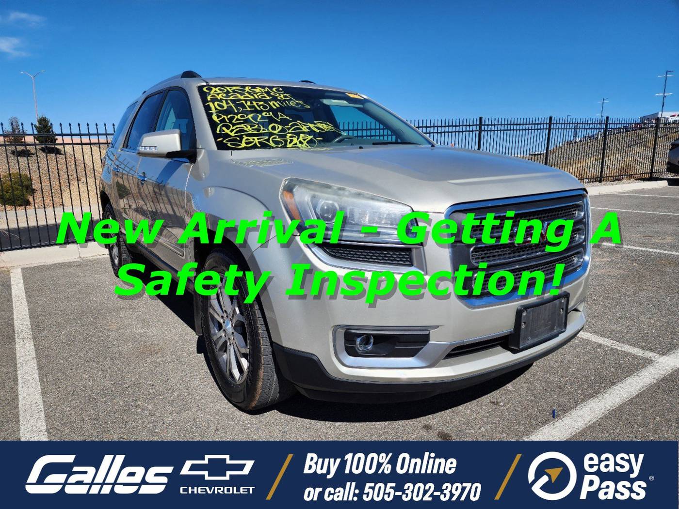 2013 GMC Acadia SLT — SUV — 104,082 mi — Albuquerque, NM