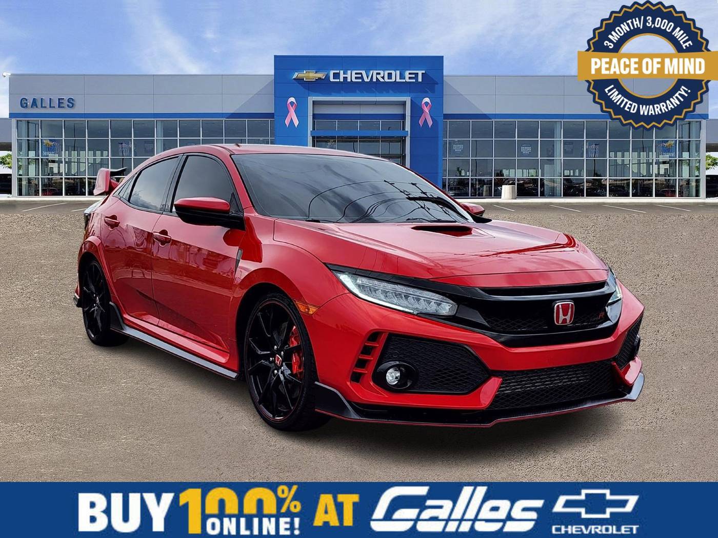 2019 Honda Civic Type R — Hatchback — 57,796 mi — Albuquerque, NM