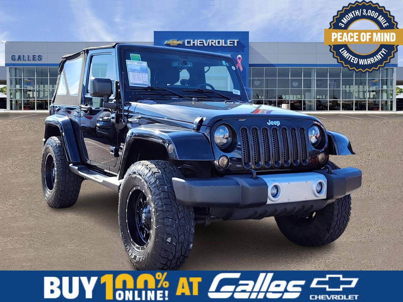 2014 Jeep Wrangler Sahara — SUV — 59,441 mi — Albuquerque, NM