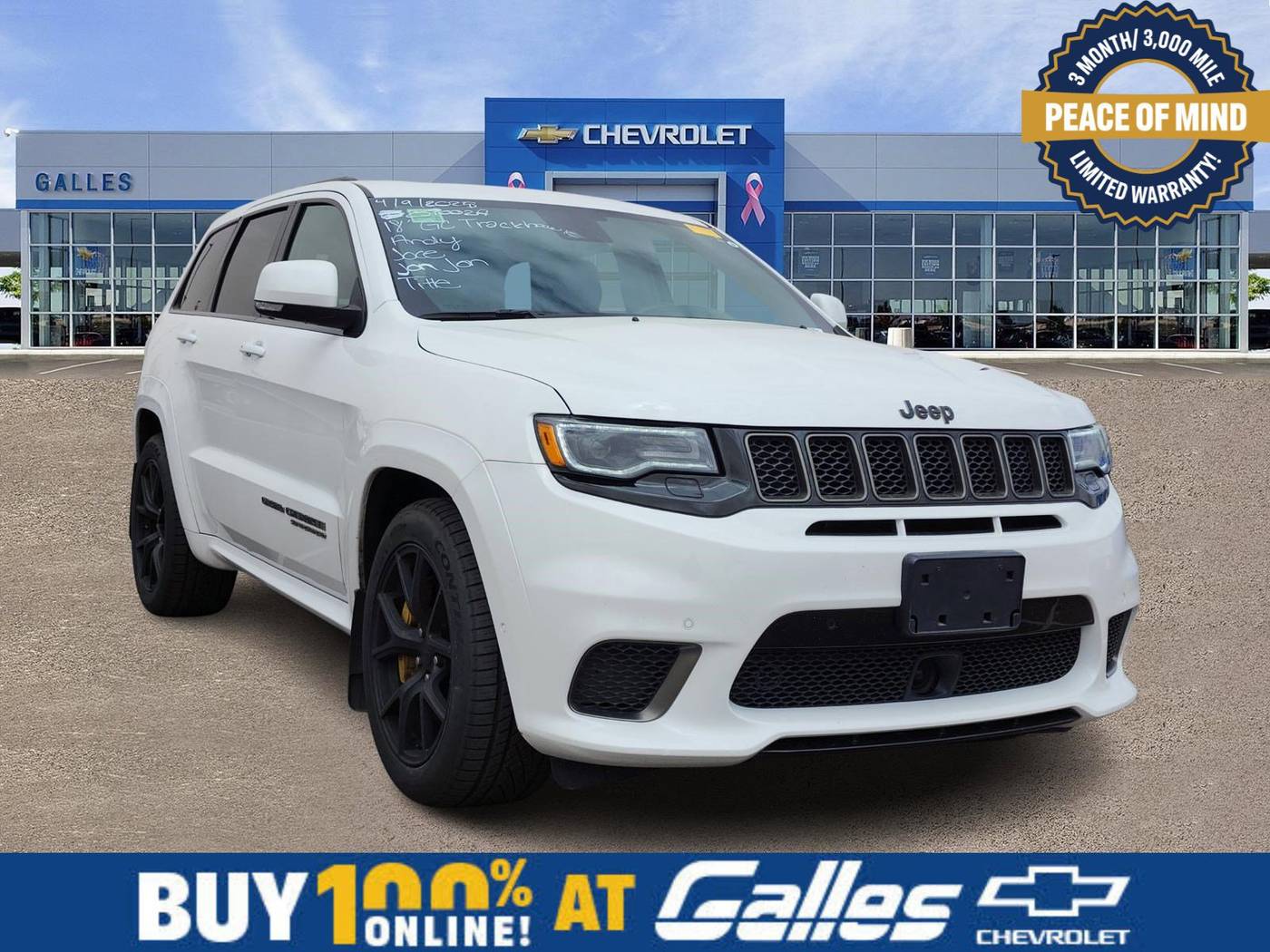 2018 Jeep Grand Cherokee Trackhawk — SUV — 14,300 mi — Albuquerque, NM