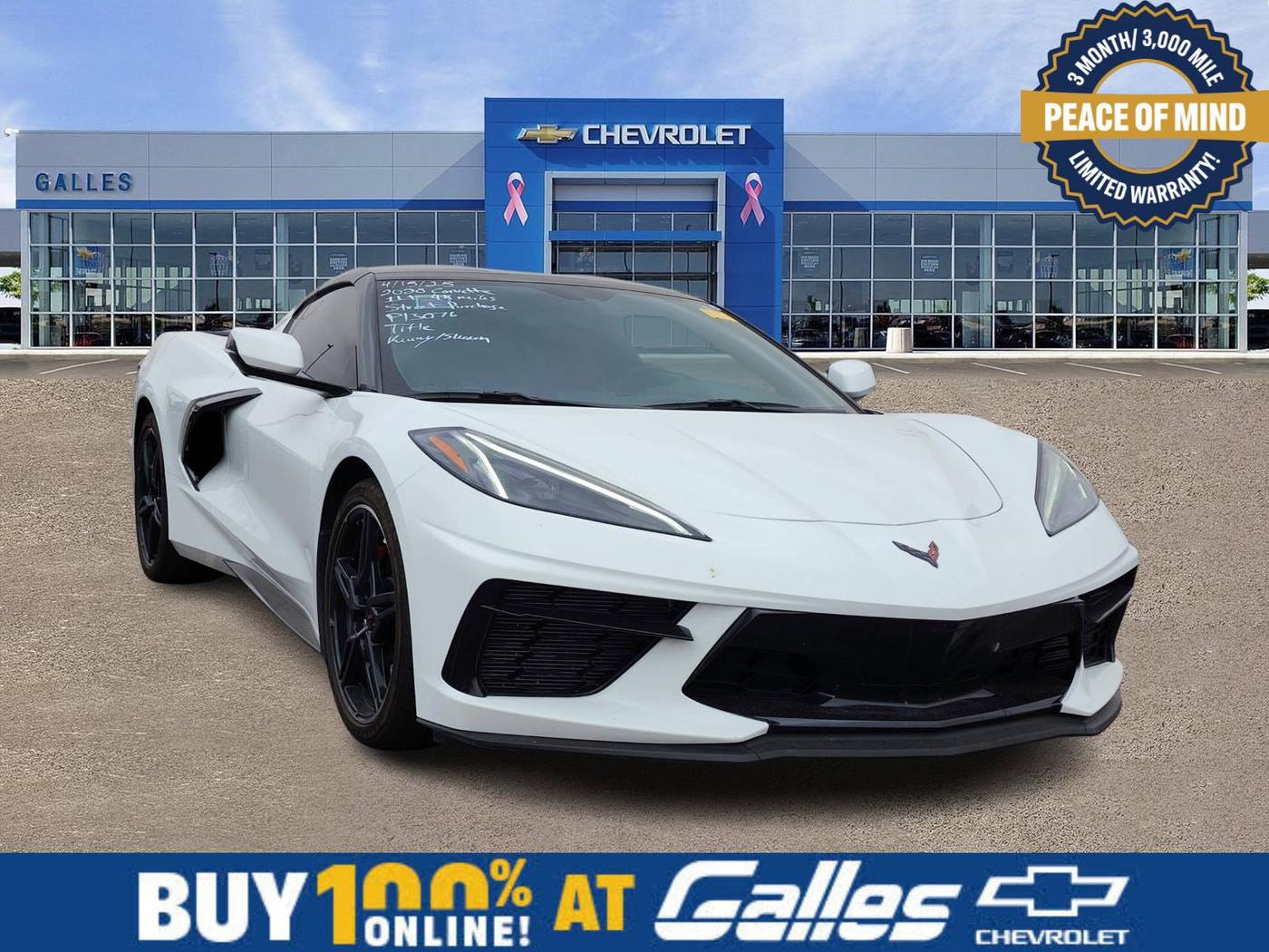 2020 Chevrolet Corvette 1LT — Coupe — 3,966 mi — Albuquerque, NM