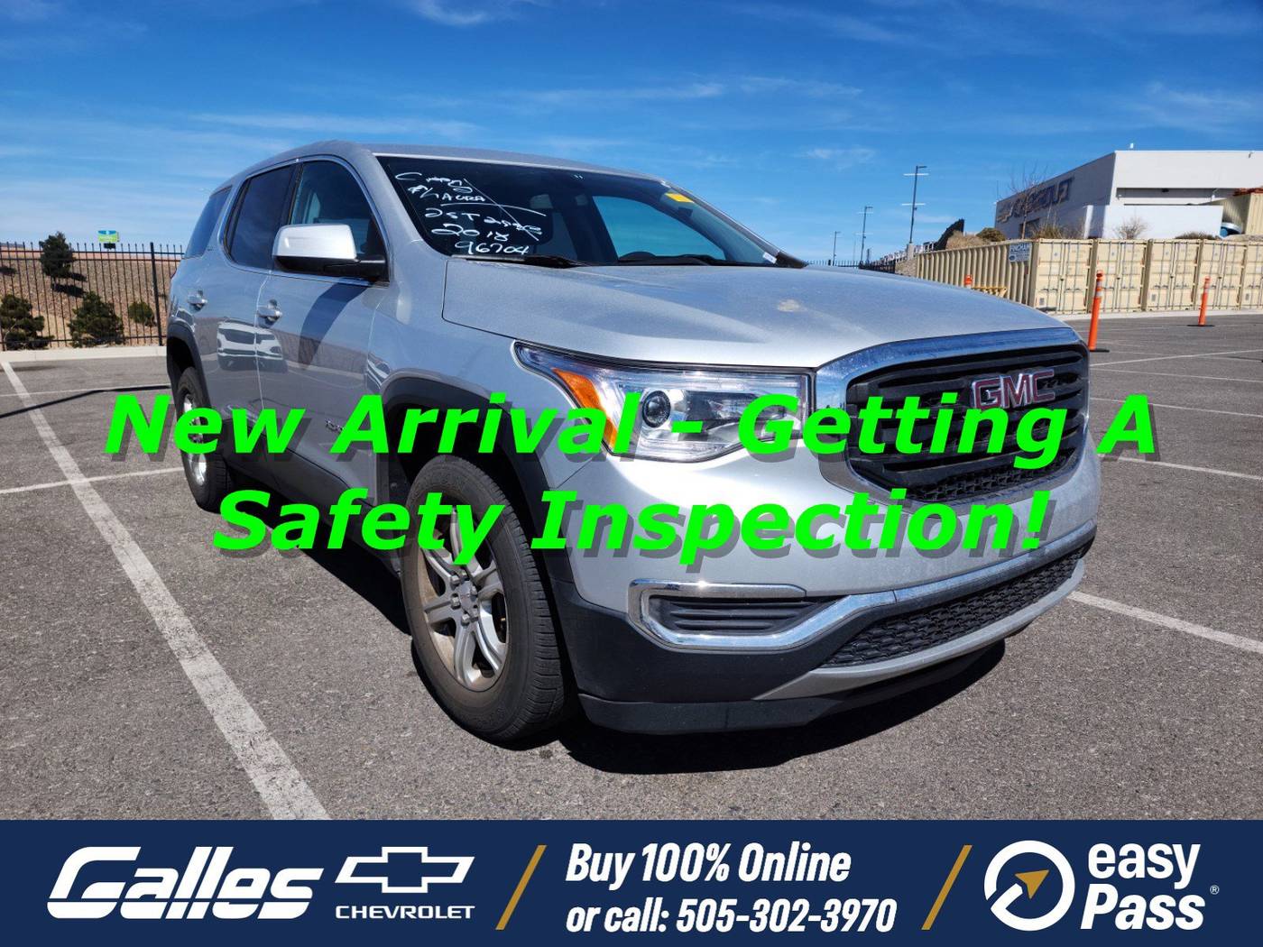2018 GMC Acadia SLE — SUV — 96,704 mi — Albuquerque, NM