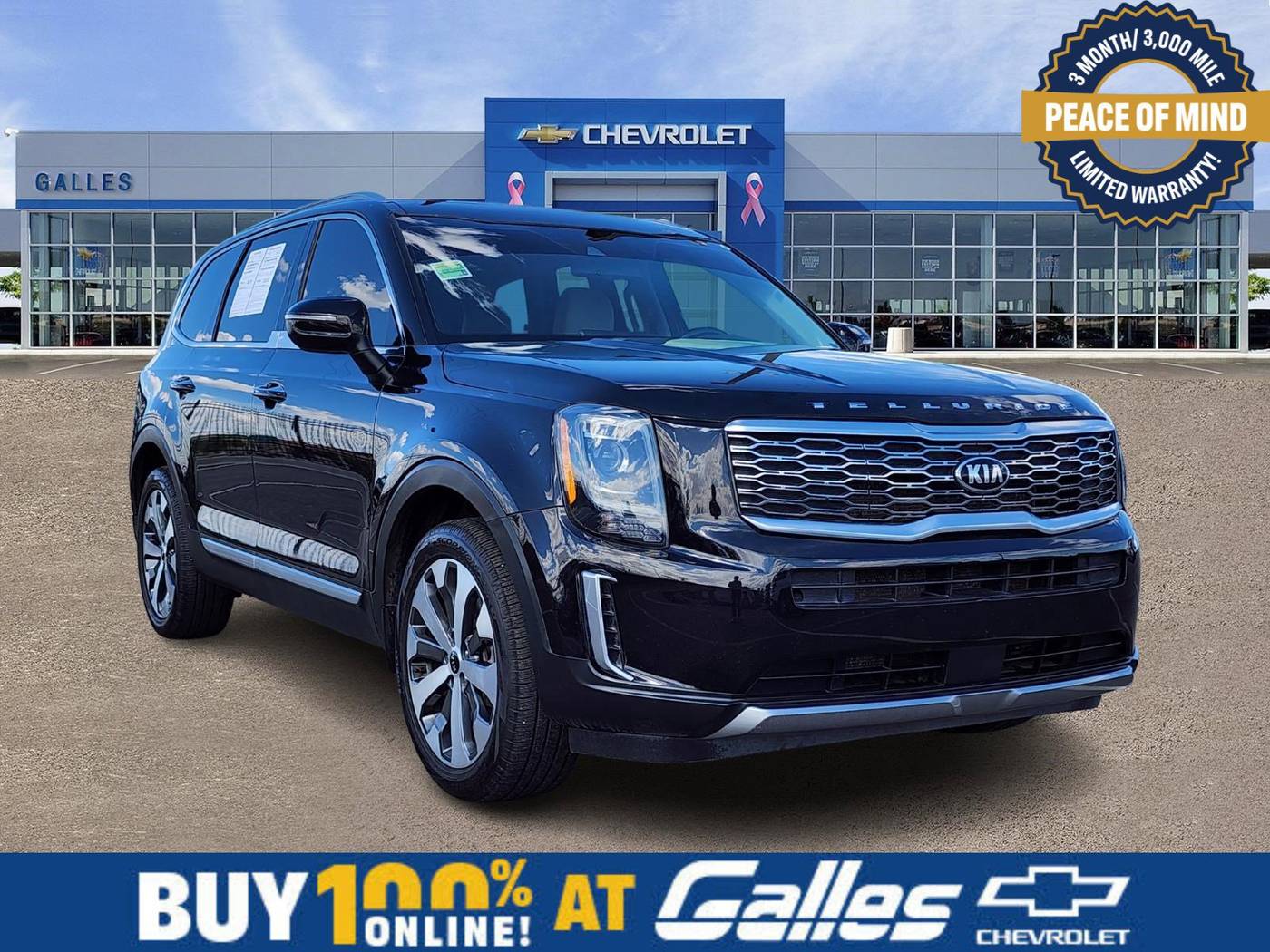2021 Kia Telluride S — SUV — 72,839 mi — Albuquerque, NM