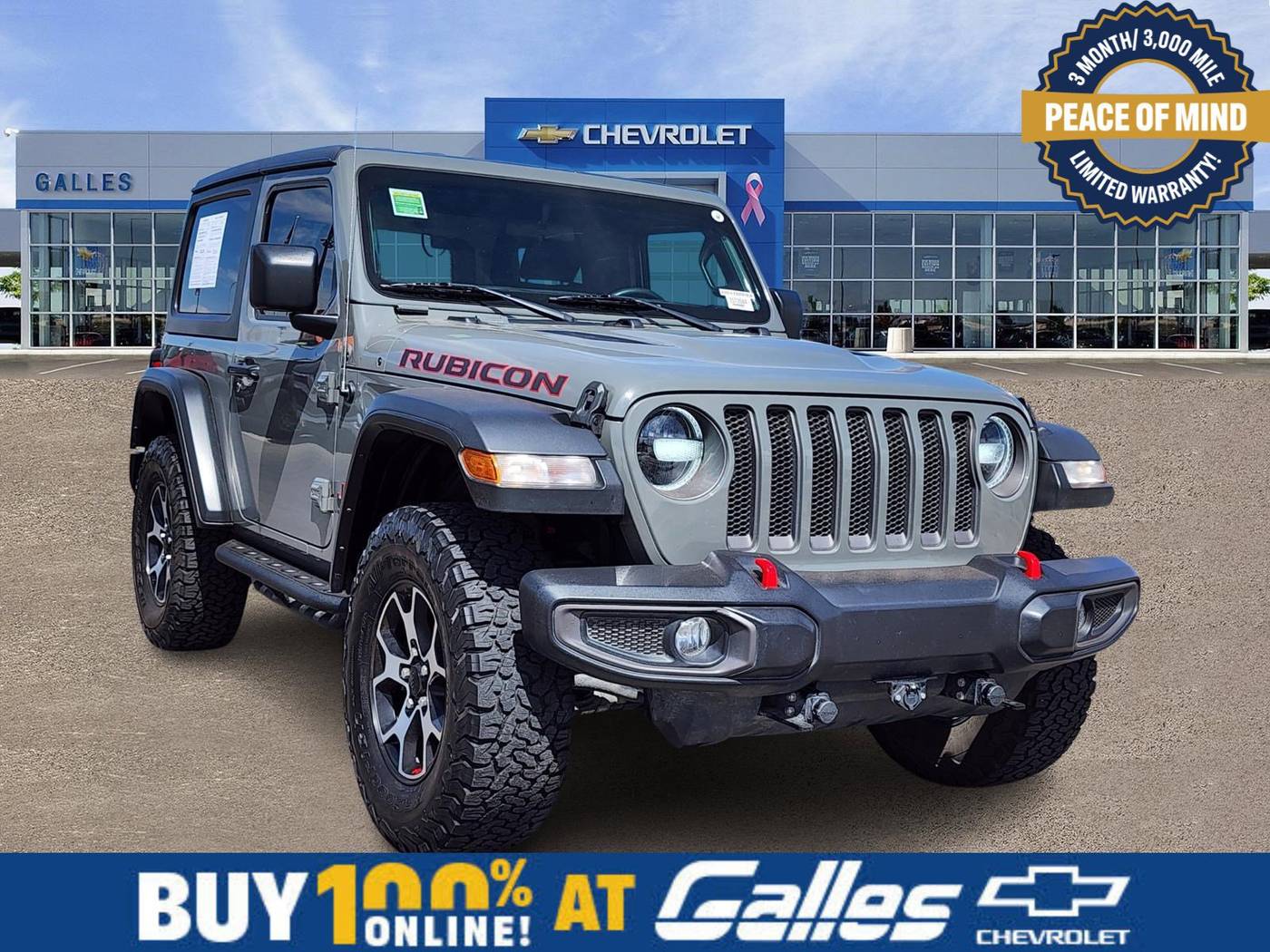 2021 Jeep Wrangler Rubicon — SUV — 19,537 mi — Albuquerque, NM