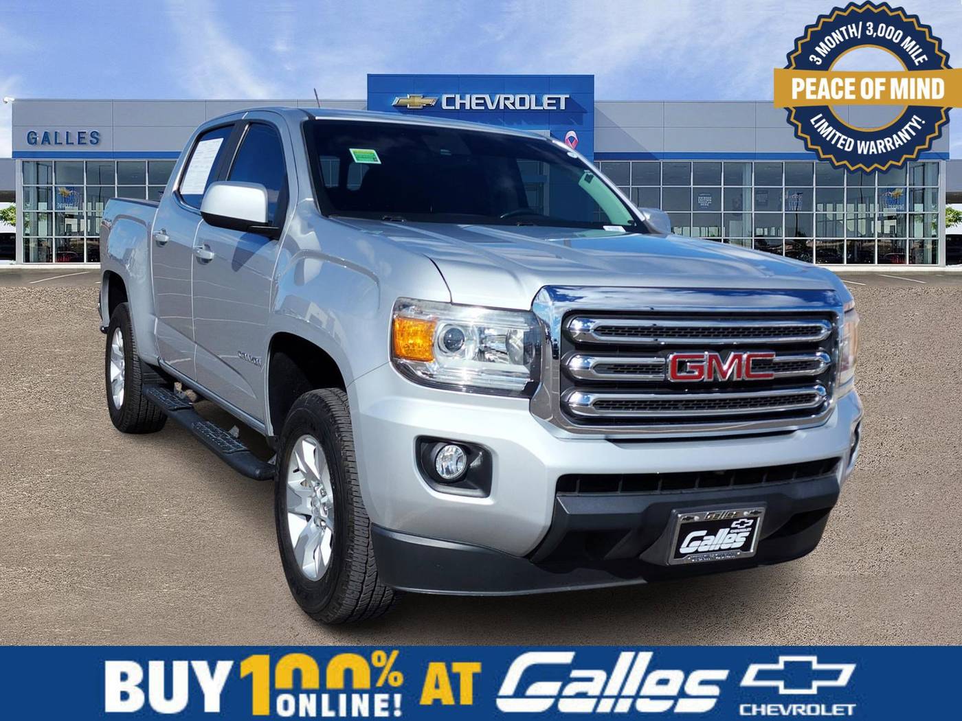 2017 GMC Canyon SLE — Pickup Truck — 54,058 mi — Albuquerque, NM