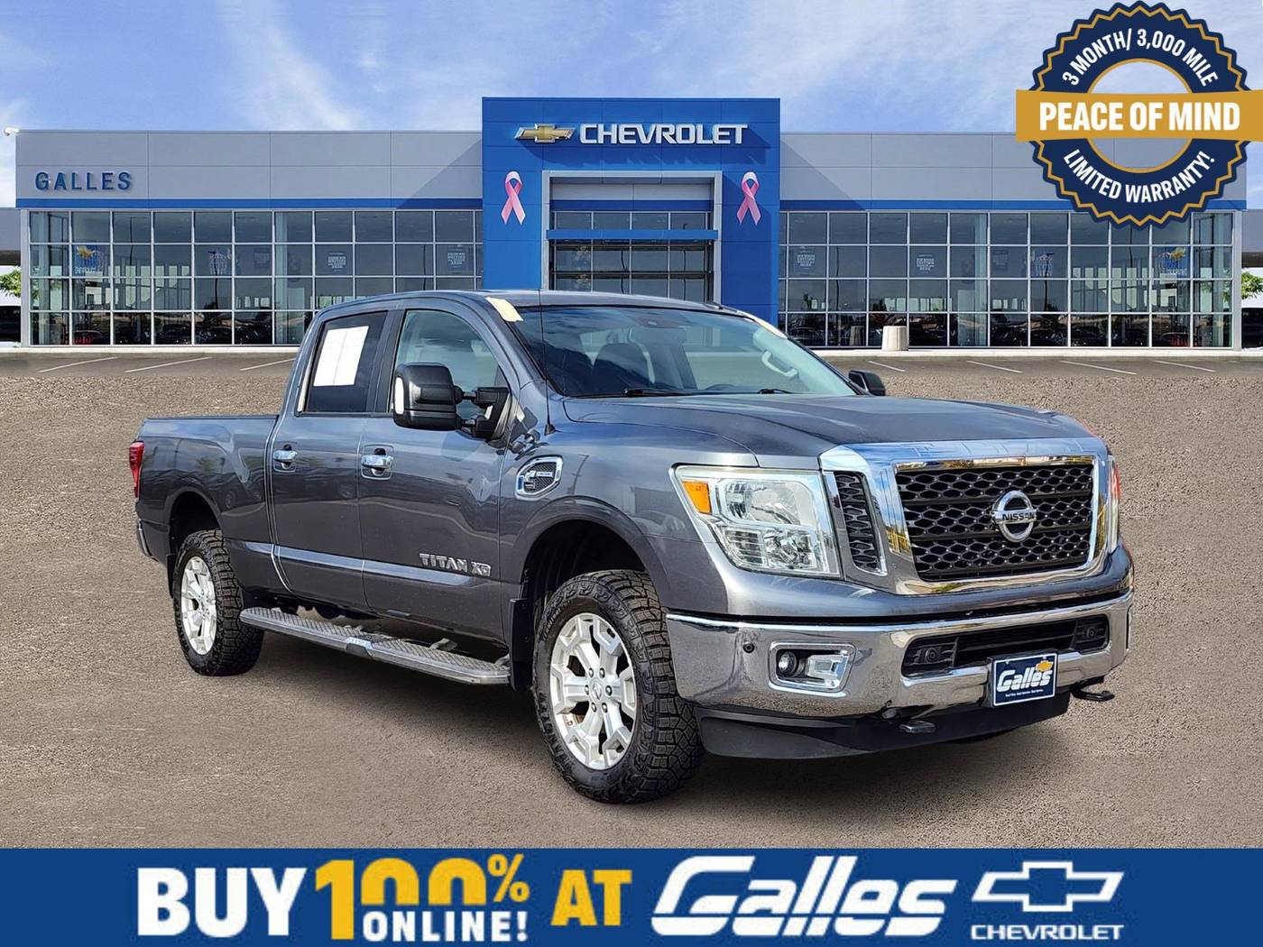 2016 Nissan Titan XD SV — Pickup Truck — 76,584 mi — Albuquerque, NM
