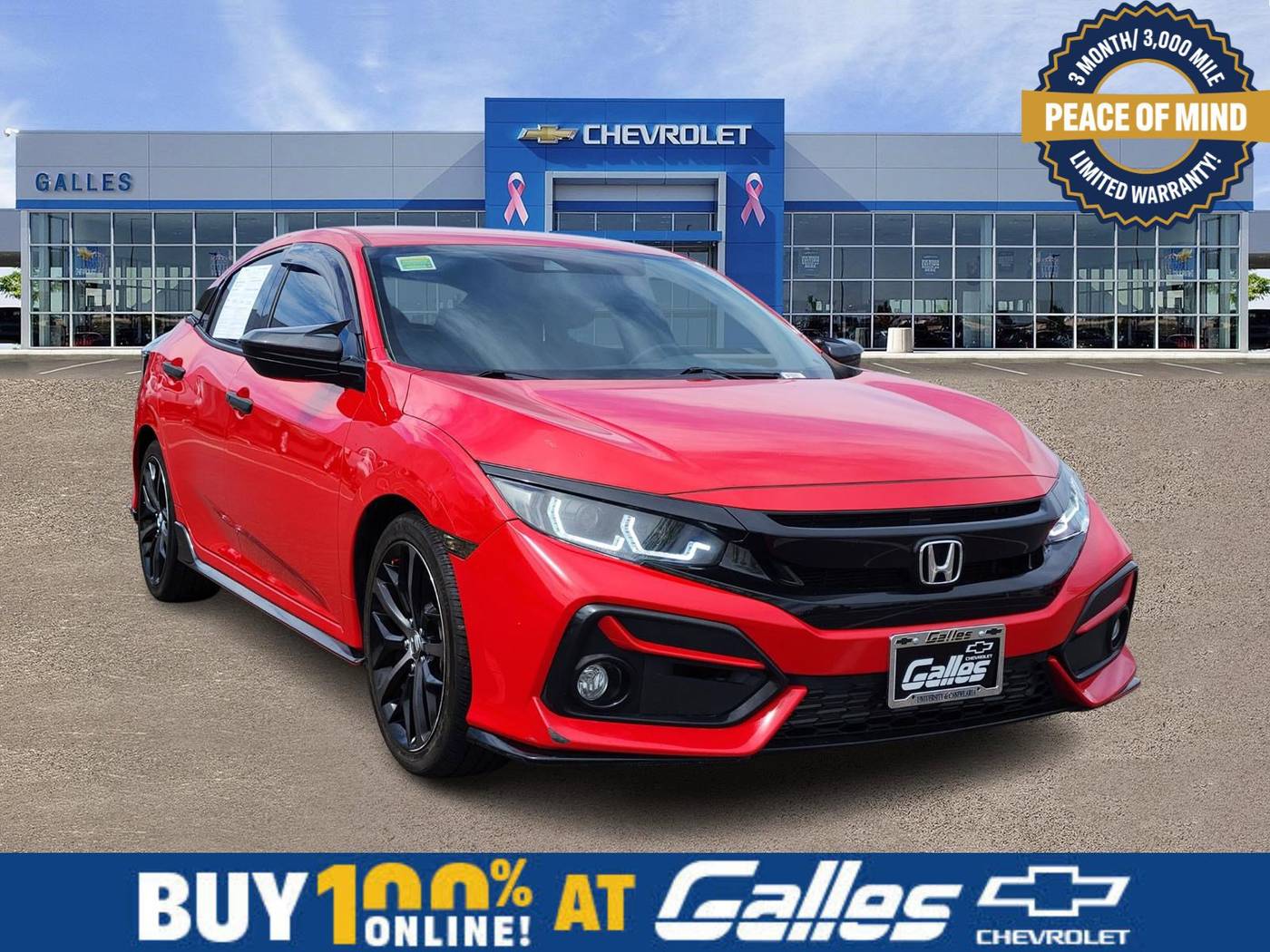 2020 Honda Civic Sport — Hatchback — 52,428 mi — Albuquerque, NM